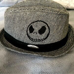 NIGHTMARE BEFORE CHRISTMAS JACK FIDORA HAT